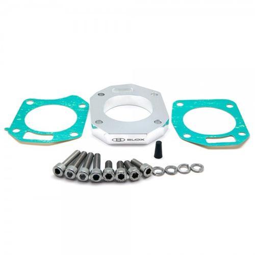 Throttle Body Adapter For K20/K24 Engine - Anodized, Dual Sealing, RBC/RRC Manifold Flange Replacement