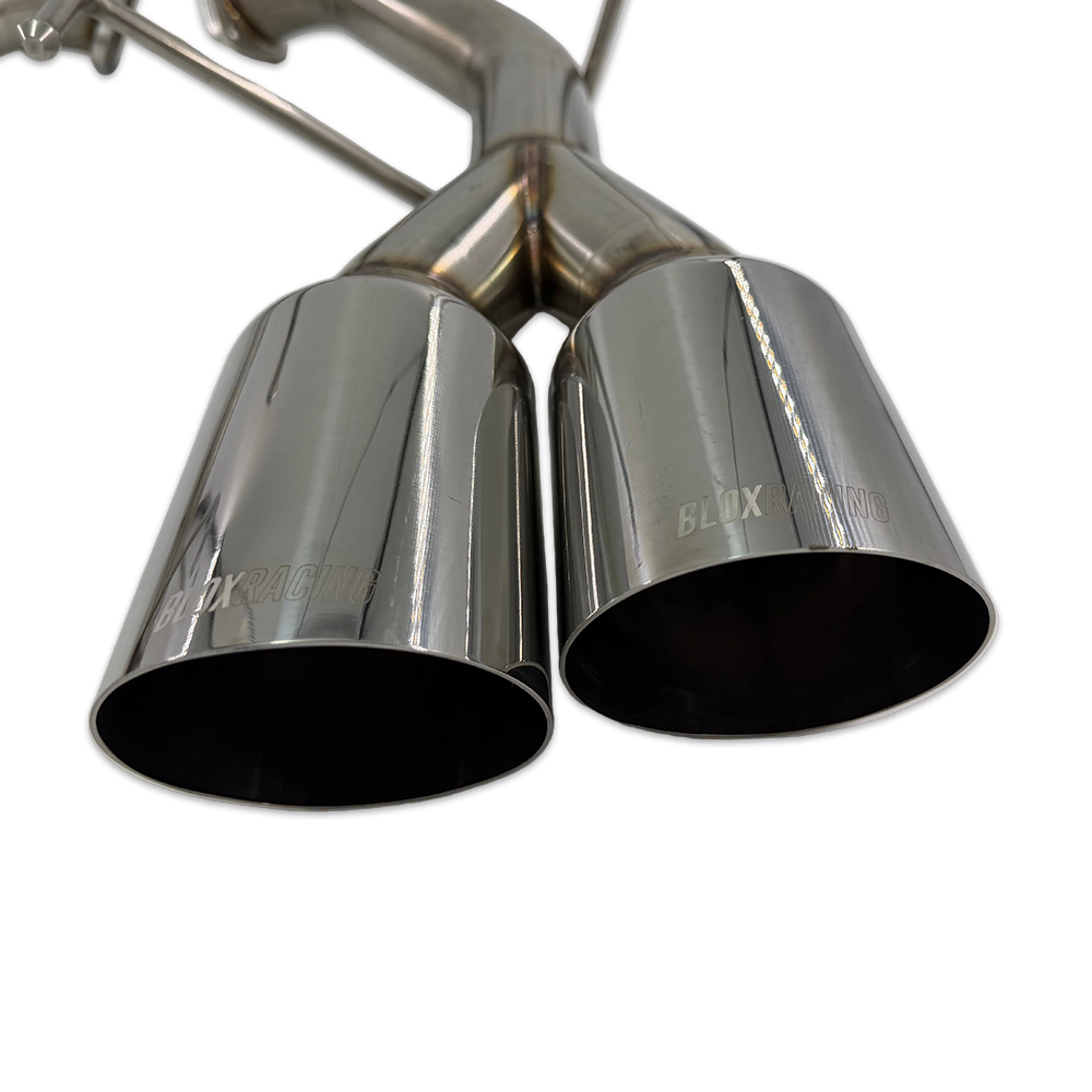 BLOX Racing T304 Muffler Delete / Axle Back - 2022+ WRX 4.0" - GARAGE SALE