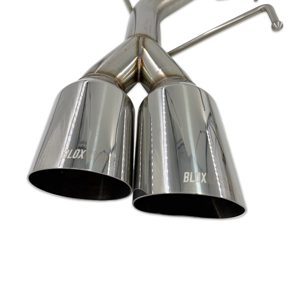 BLOX Racing T304 Muffler Delete / Axle Back - 2022+ WRX 4.0" - GARAGE SALE