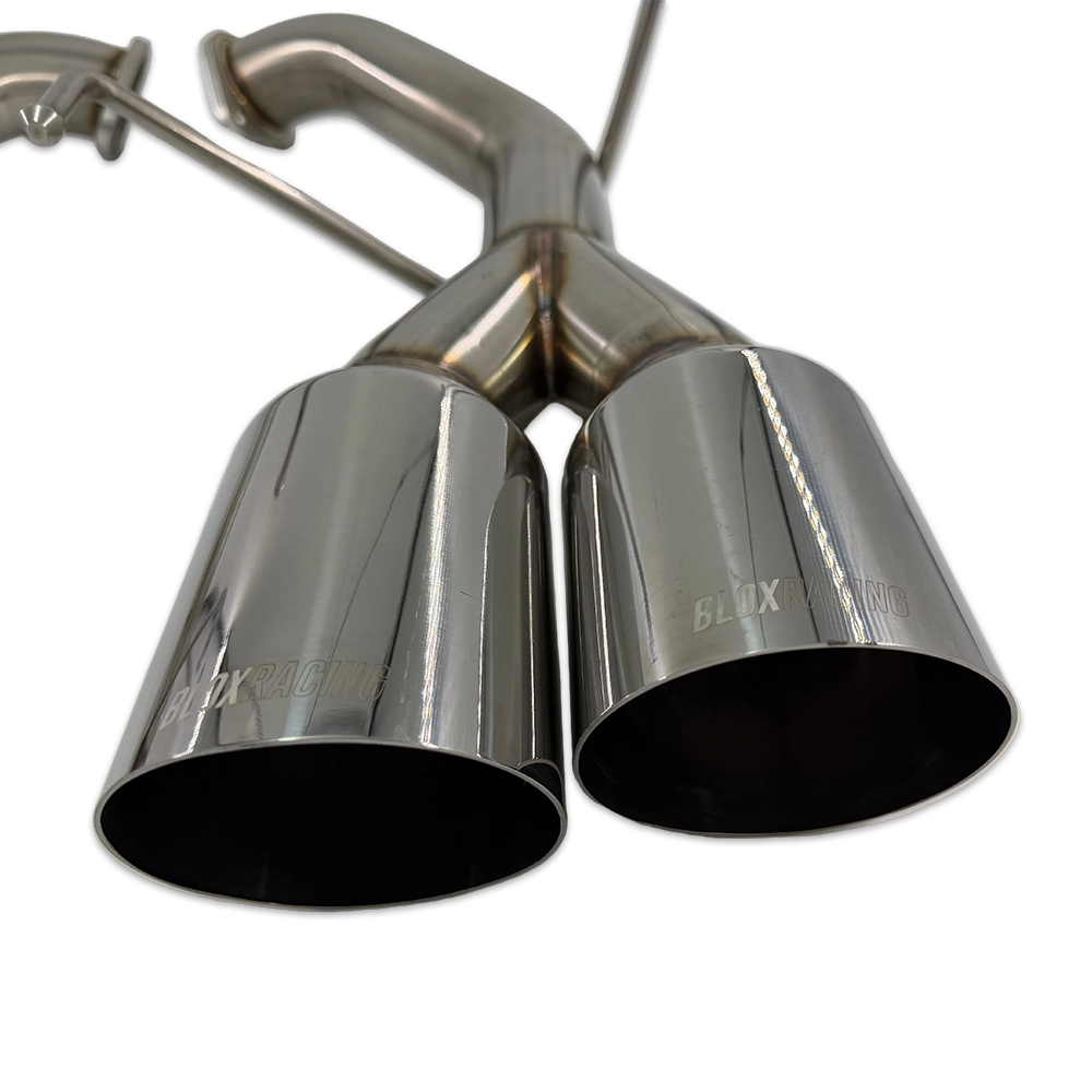 BLOX Racing T304 Muffler Delete / Axle Back - 2022+ WRX 4.0" - GARAGE SALE