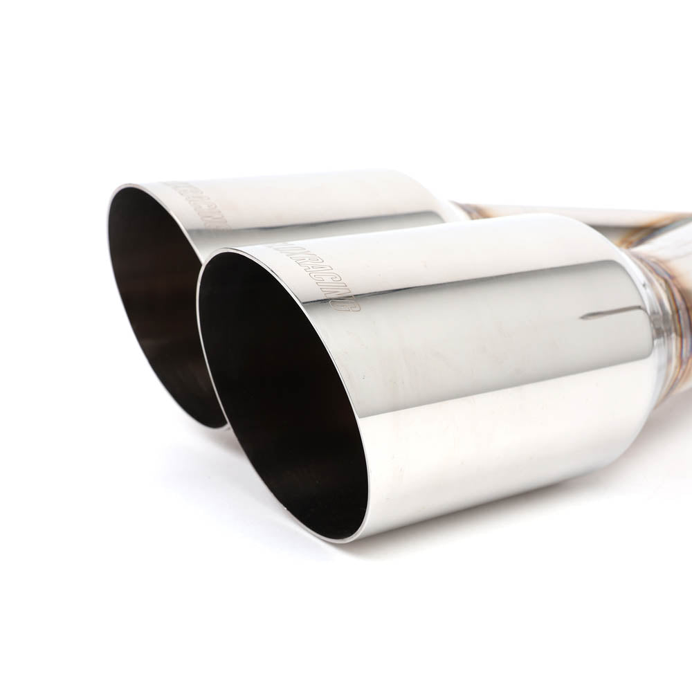 BLOX Racing T304 Muffler Delete / Axle Back - 2022+ Subaru WRX 4.0"