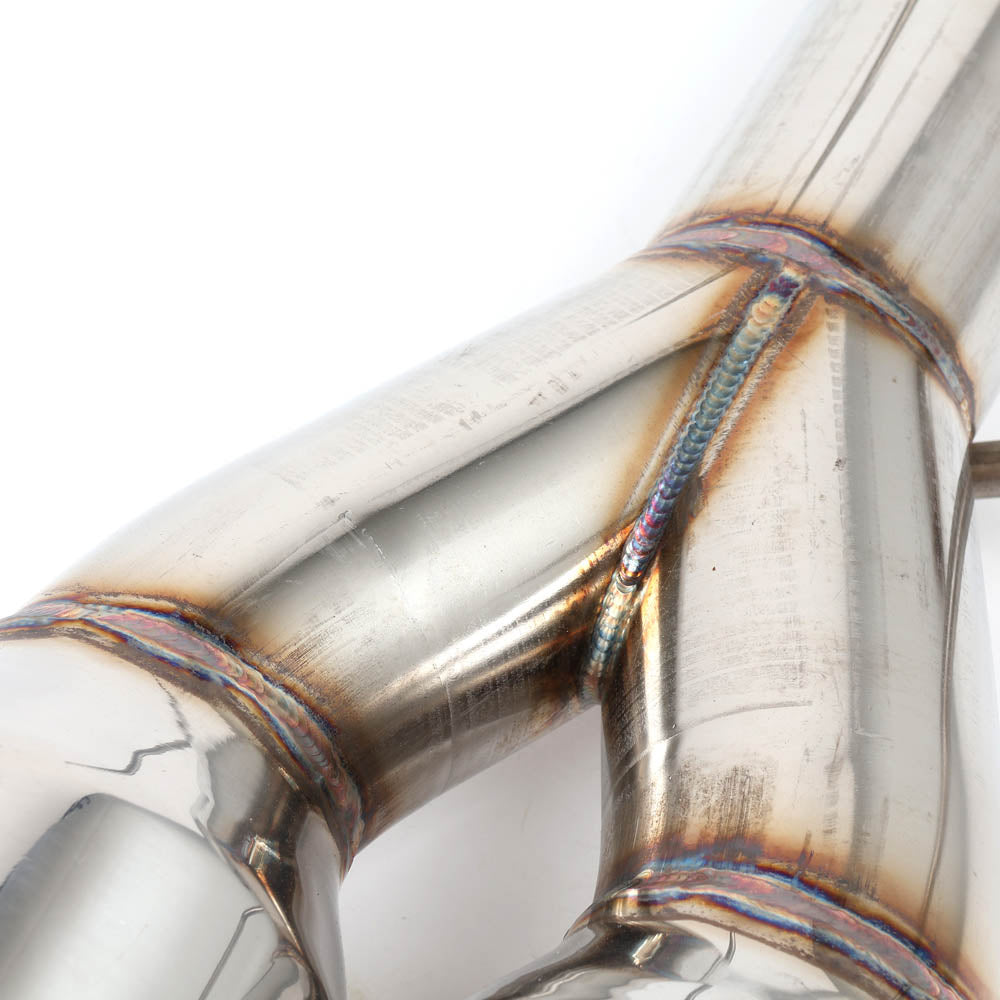 BLOX Racing T304 Muffler Delete / Axle Back - 2022+ Subaru WRX 4.0"