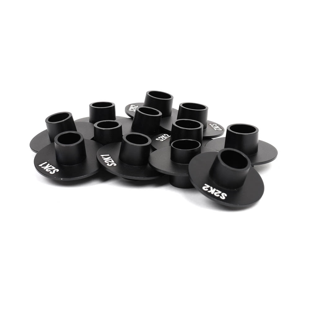 BLOX Racing Front and Rear Hard Collar Kit - 00-09 Honda S2000