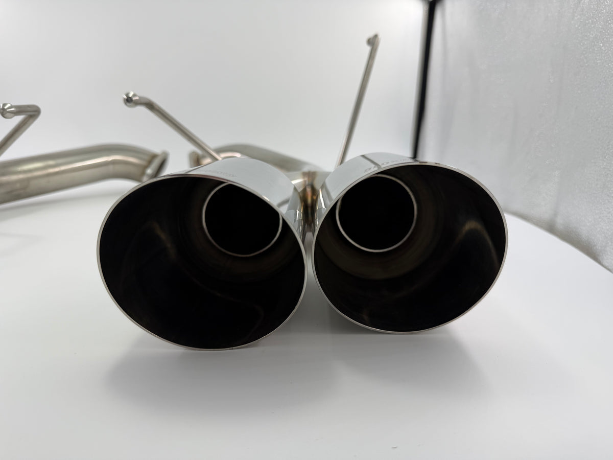 BLOX Racing T304 Muffler Delete / Axle Back - 2022+ WRX 4.0" - GARAGE SALE