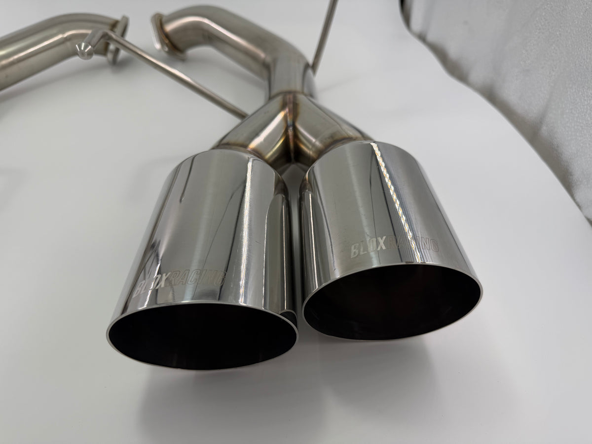 BLOX Racing T304 Muffler Delete / Axle Back - 2022+ WRX 4.0" - GARAGE SALE