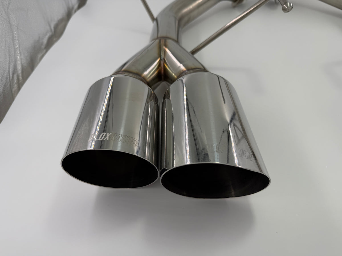 BLOX Racing T304 Muffler Delete / Axle Back - 2022+ WRX 4.0" - GARAGE SALE