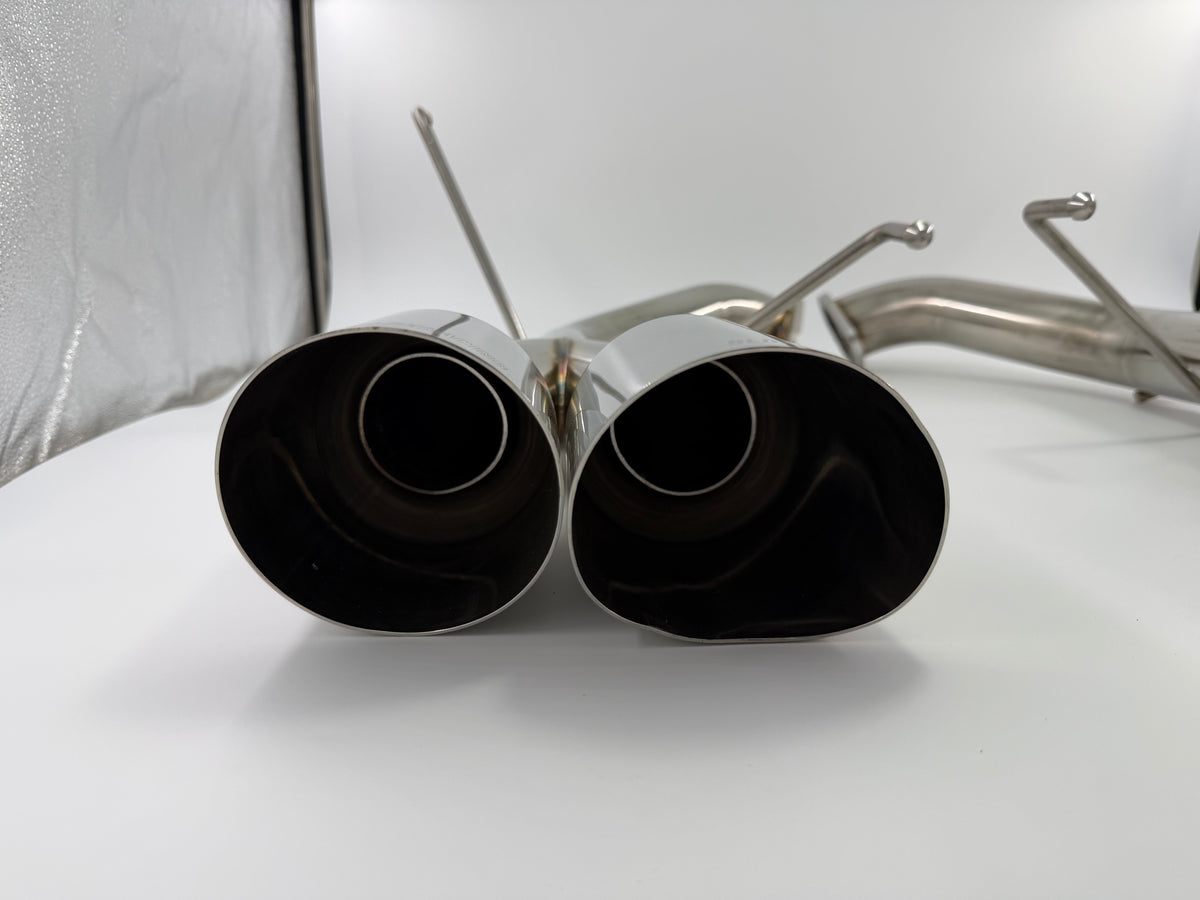 BLOX Racing T304 Muffler Delete / Axle Back - 2022+ WRX 4.0" - GARAGE SALE