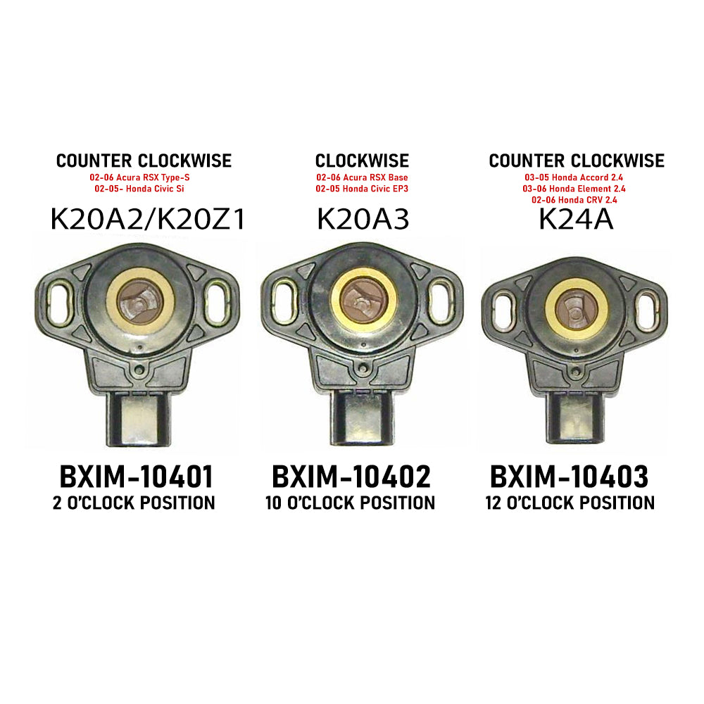 BLOX Racing Throttle Position Sensor (TPS) - Honda K-Series