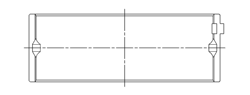 ACL Mitsubishi 4G93 1834CC Standard Size High Performance Main Bearing Set - BLOX Racing
