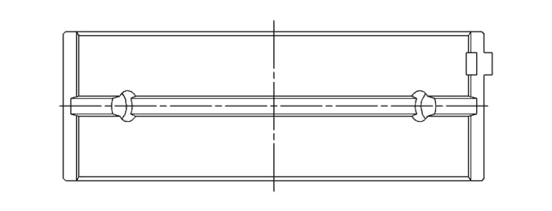 ACL Mitsubishi 4G93 1834CC Standard Size High Performance Main Bearing Set - BLOX Racing