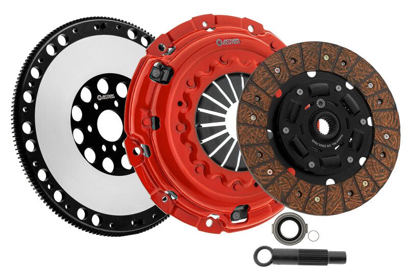 Action Clutch 02-05 Honda Civic Si 2.0L (K20A3) Stage 2 Clutch Kit (1SC) w/Lightened Flywheel - BLOX Racing