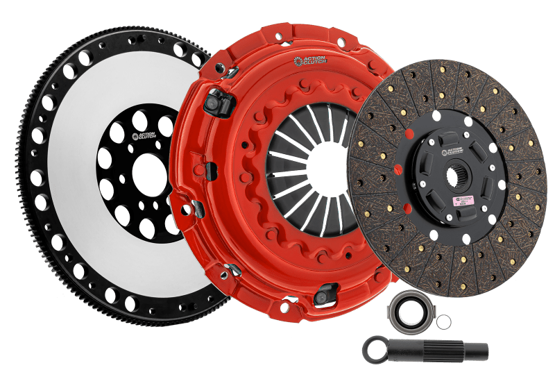 Action Clutch 12 - 15 Honda Civic Si 2.4L (K24Z7) Stage 1 Clutch Kit (1OS) w/Lightened Flywheel - BLOX Racing