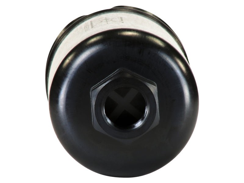 AEM 400LPH High Pressure Inline Fuel Pump - M18x1.5 Female Inlet to M12x1.5 Male Outlet - BLOX Racing