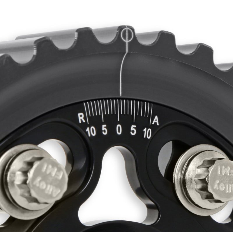 AEM 96 - 00 Honda Civic / 96 - 97 Honda Del Sol D16 Black Tru - Time Cam Gear - BLOX Racing