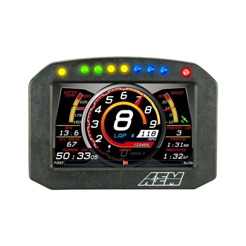 AEM CD - 5 Carbon Flush Digital Dash Display - BLOX Racing