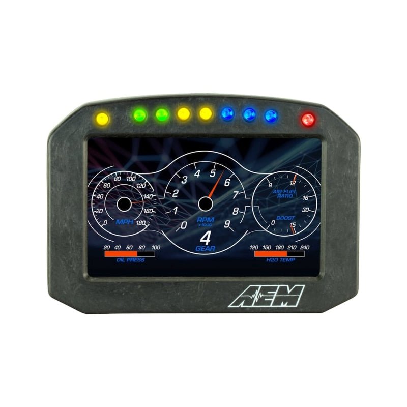 AEM CD - 5 Carbon Flush Digital Dash Display - BLOX Racing