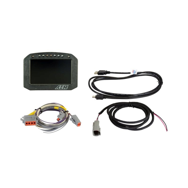 AEM CD - 5 Carbon Flush Digital Dash Display - BLOX Racing