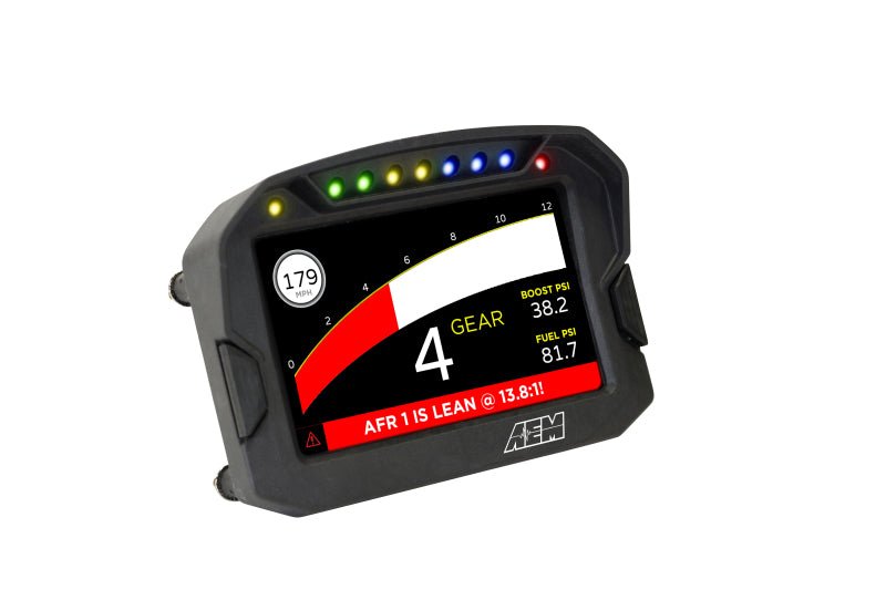AEM CD - 5G Carbon Digital Dash Display w/ Interal 10Hz GPS & Antenna - BLOX Racing