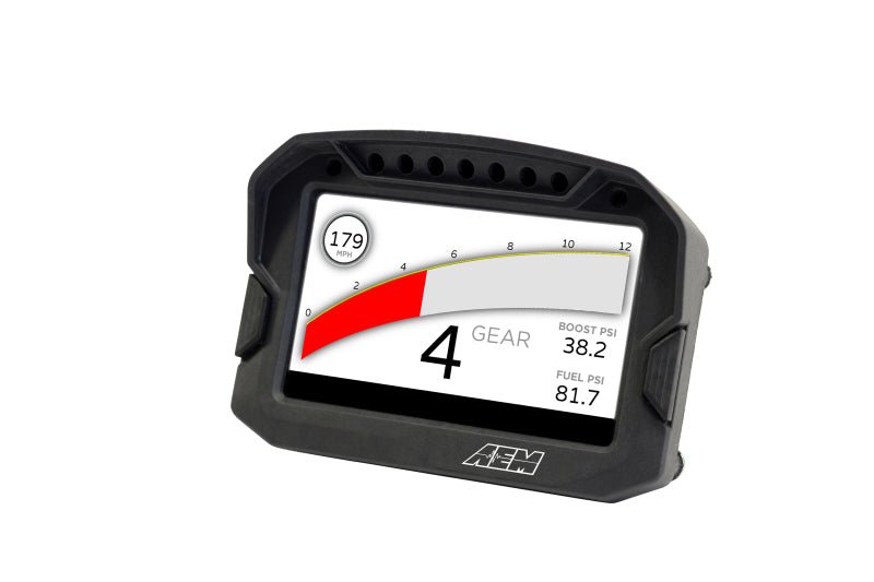AEM CD - 5G Carbon Digital Dash Display w/ Interal 10Hz GPS & Antenna - BLOX Racing