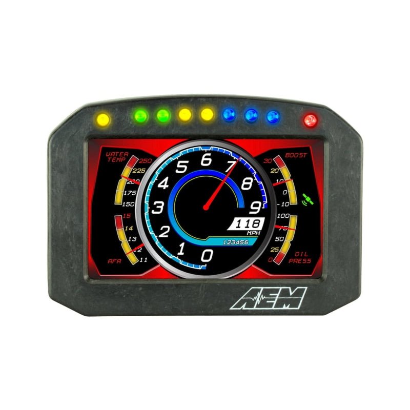 AEM CD - 5L Carbon Logging Flush Digital Dash Display - BLOX Racing
