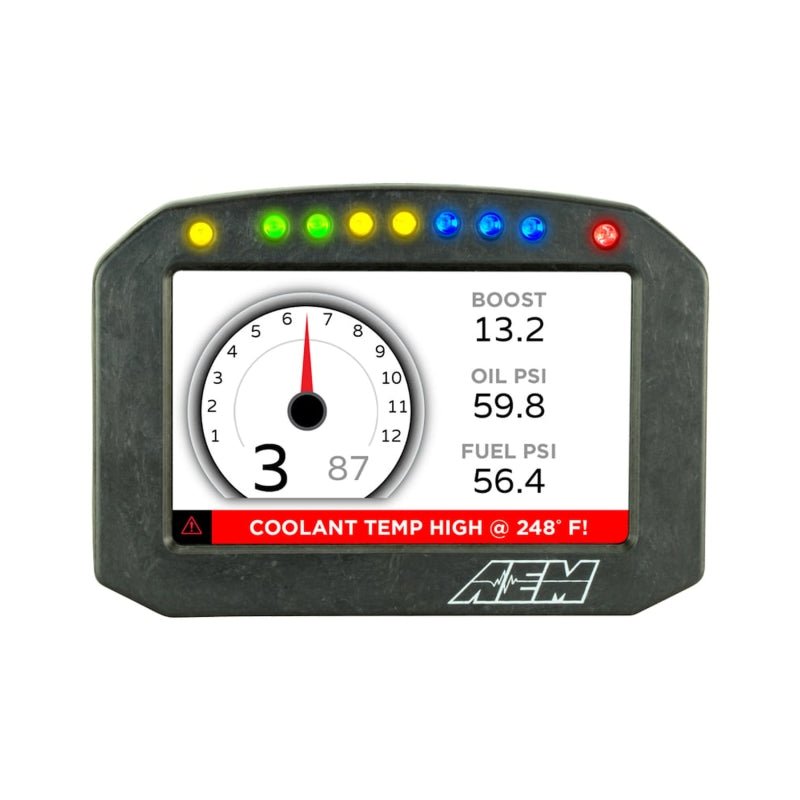 AEM CD - 5L Carbon Logging Flush Digital Dash Display - BLOX Racing