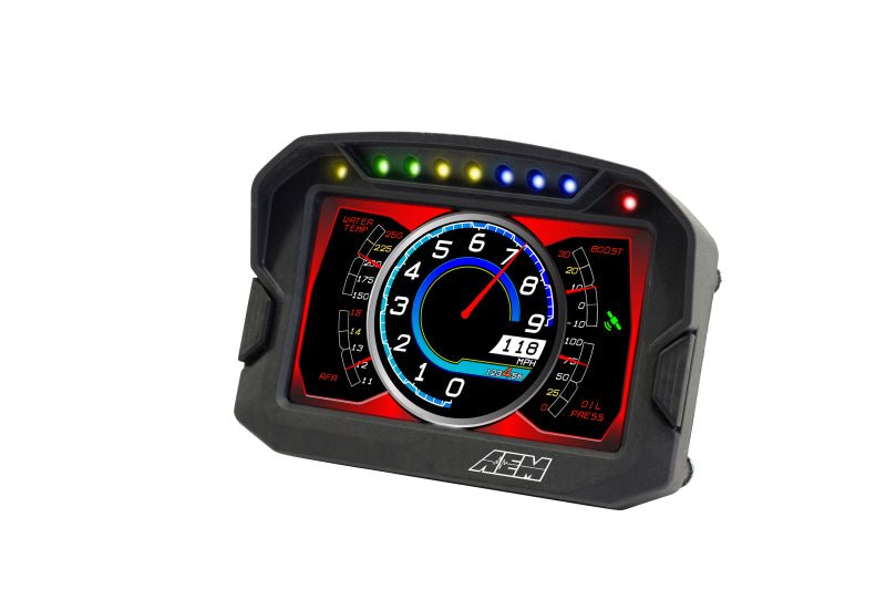 AEM CD - 5LG Carbon Logging Digital Dash Display w/ Internal 10Hz GPS & Antenna - BLOX Racing