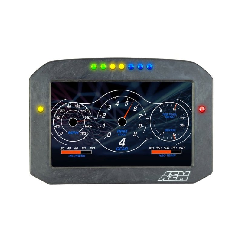 AEM CD - 7 Carbon Flush Digital Dash Display - BLOX Racing