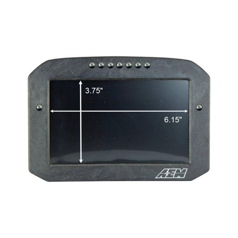 AEM CD - 7 Carbon Flush Digital Dash Display - BLOX Racing