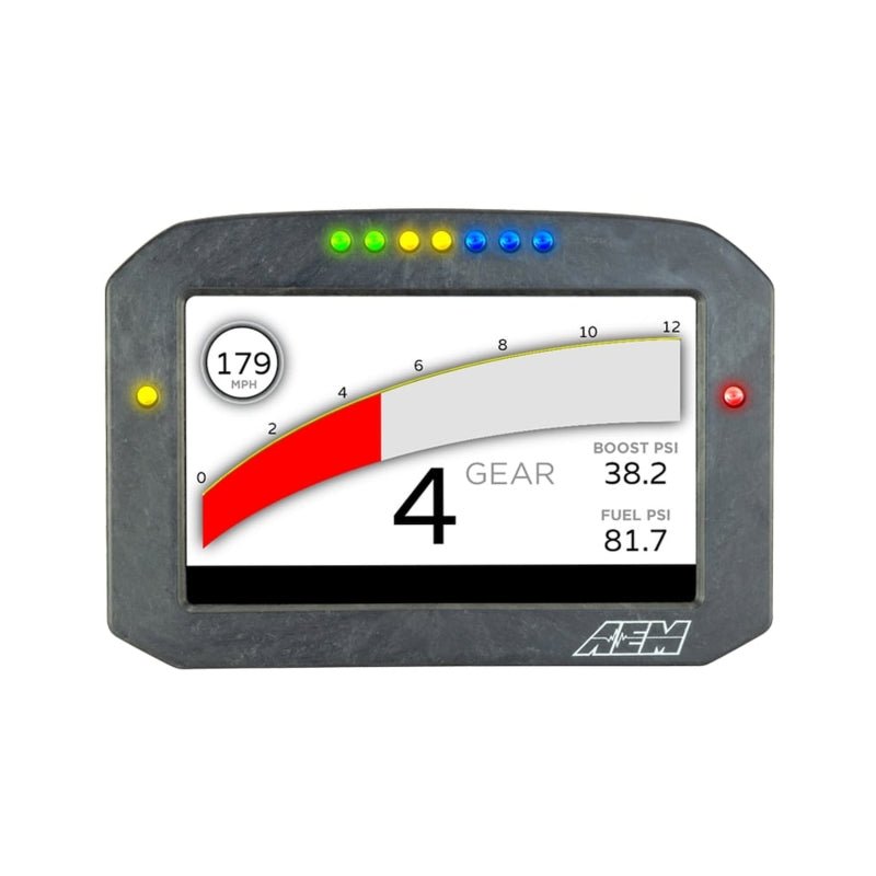 AEM CD - 7 Carbon Flush Digital Dash Display - BLOX Racing