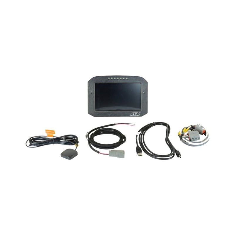 AEM CD - 7G Carbon Flush Digital Dash Display w/ Internal 20Hz GPS & Antenna - BLOX Racing