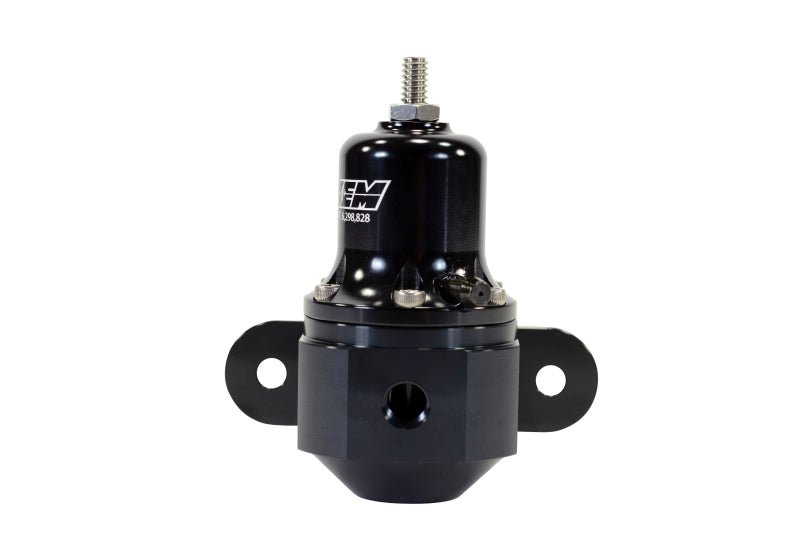 AEM High Capacity Universal Black Adjustable Fuel Pressure Regulator - BLOX Racing