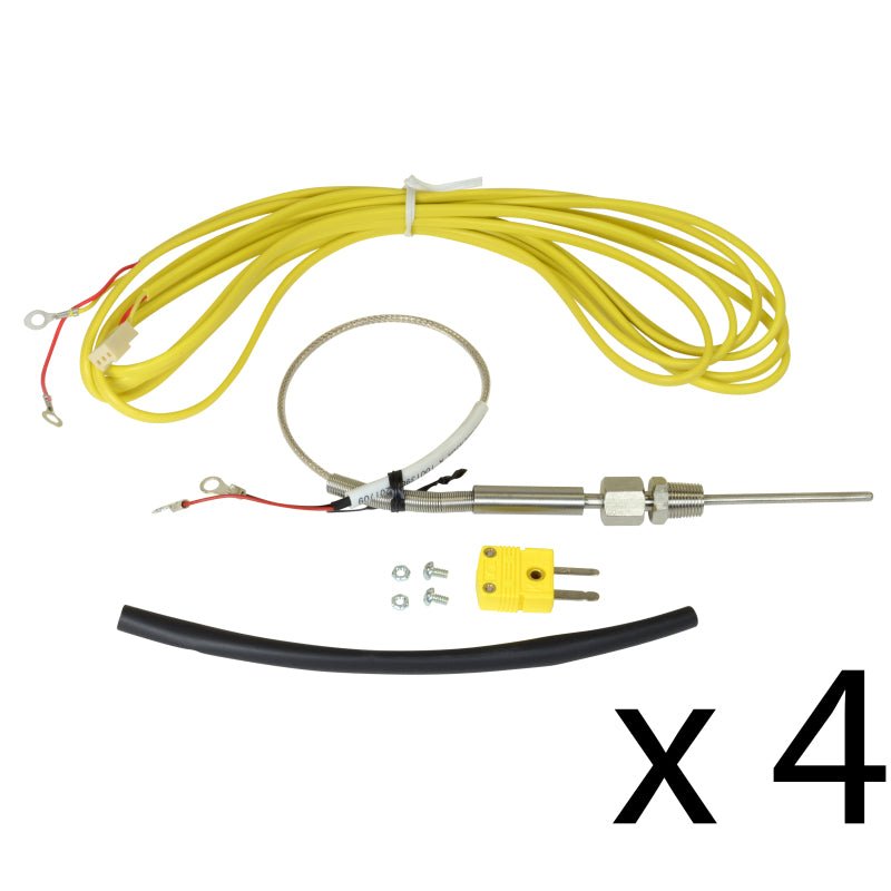 AEM Single K - Type Thermocouple Kit - 4 Pack - BLOX Racing