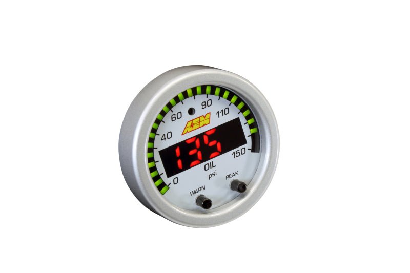 AEM X - Series 0 - 150 Oil Pressure Gauge Kit - BLOX Racing