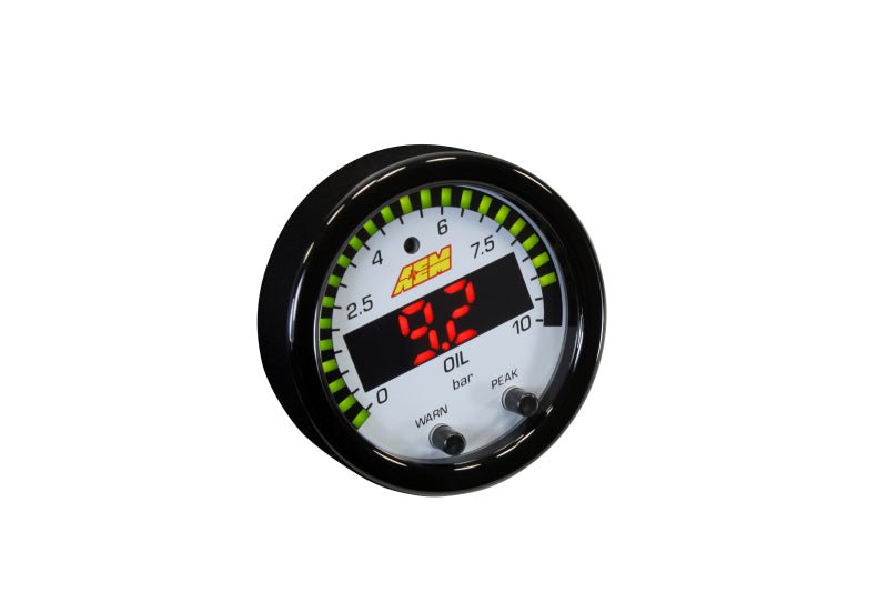 AEM X - Series 0 - 150 Oil Pressure Gauge Kit - BLOX Racing