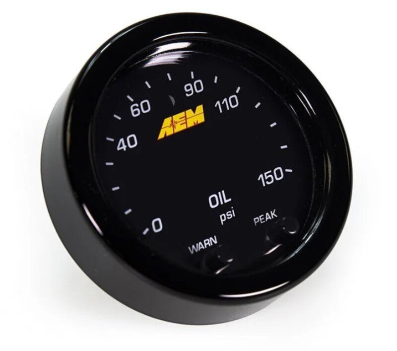 AEM X - Series 0 - 150 Oil Pressure Gauge Kit - BLOX Racing