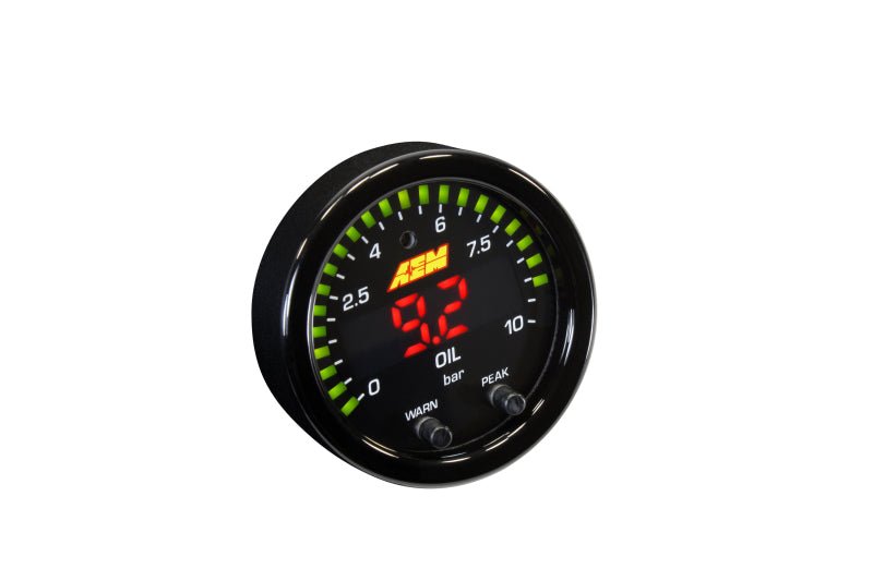AEM X - Series 0 - 150 Oil Pressure Gauge Kit - BLOX Racing