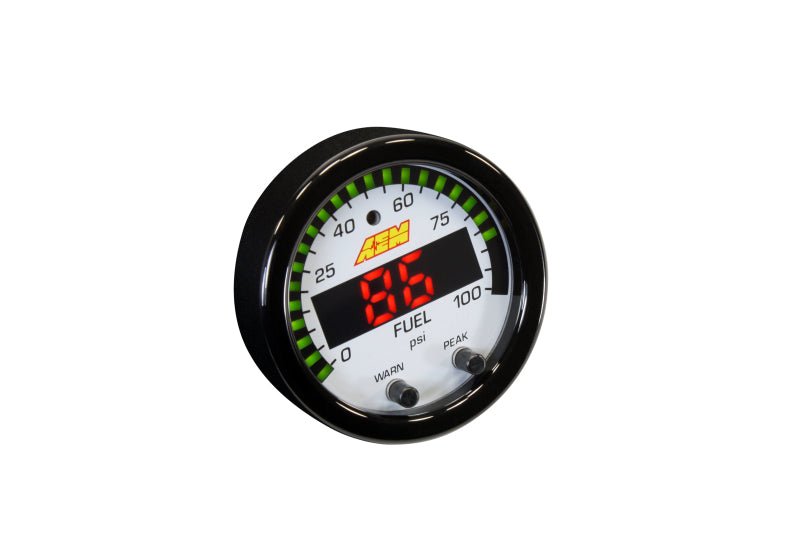 AEM X - Series Pressure 0 - 100psi Gauge Kit - BLOX Racing