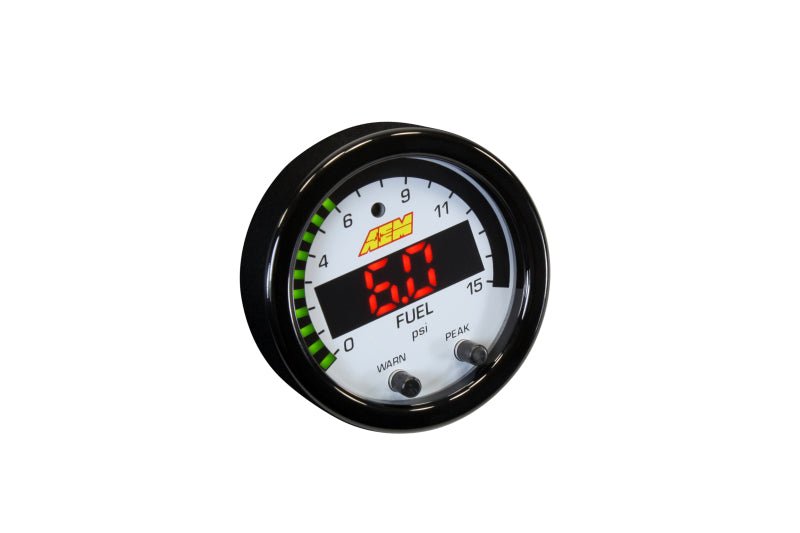 AEM X - Series Pressure 0 - 15psi Gauge Kit - BLOX Racing