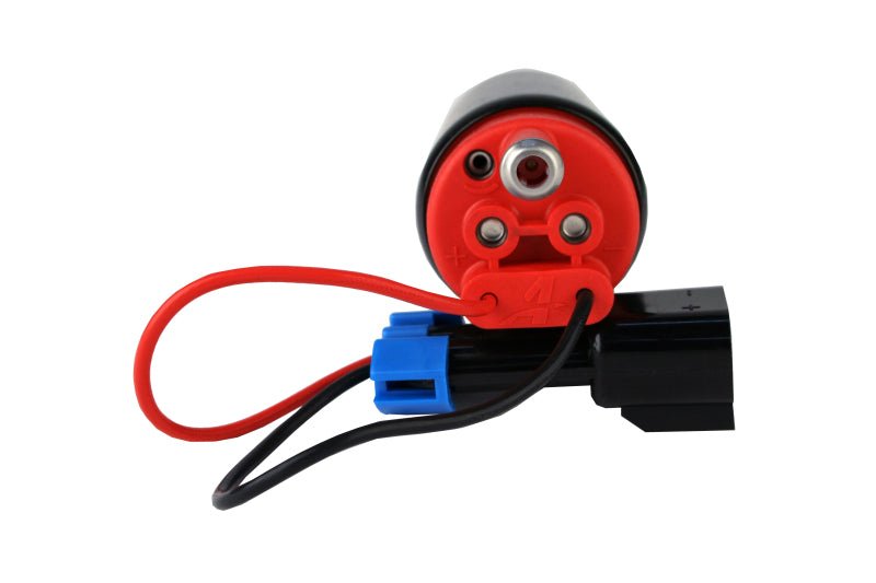 Aeromotive 340 Series Stealth In - Tank E85 Fuel Pump - Offset Inlet - Inlet Inline w/Outlet - BLOX Racing