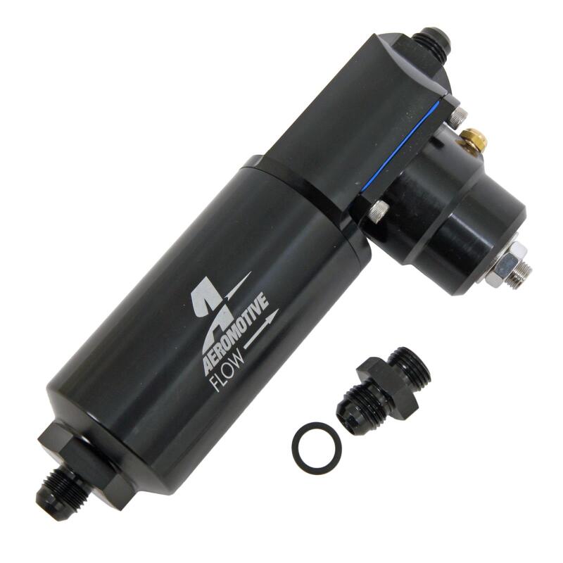 Aeromotive Universal Filter Combo EFI Regulator 10 Micron AN-06 Flare - BLOX Racing