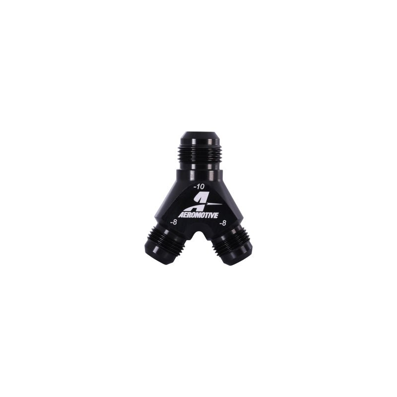 Aeromotive Y - Block - AN - 06 - 2x AN - 06 - BLOX Racing