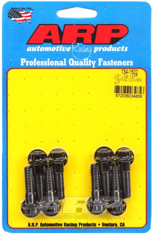 ARP 12pt Timing Cover Bolt Kit Chevy LS1 - LS2 - BLOX Racing