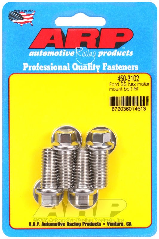 ARP Ford SS Hex Motor Mount Bolt Kit - BLOX Racing