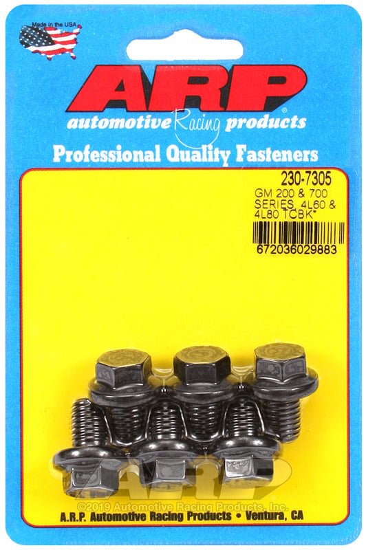 ARP GM 200/700 4L60/4L80 Torque Converter Bolt Kit - 6 Piece - BLOX Racing