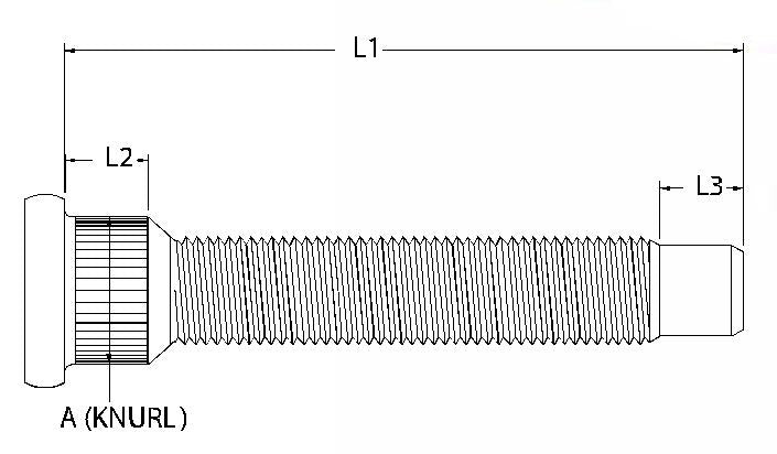 ARP Late Model GM Disc Brake Early Drum Brake Wheel Stud Kit - BLOX Racing