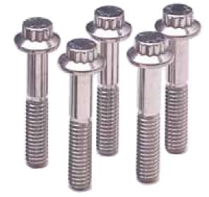 ARP M8 x 1.25 x 40 12pt Stainless Steel Bolts (Set of 5) - BLOX Racing
