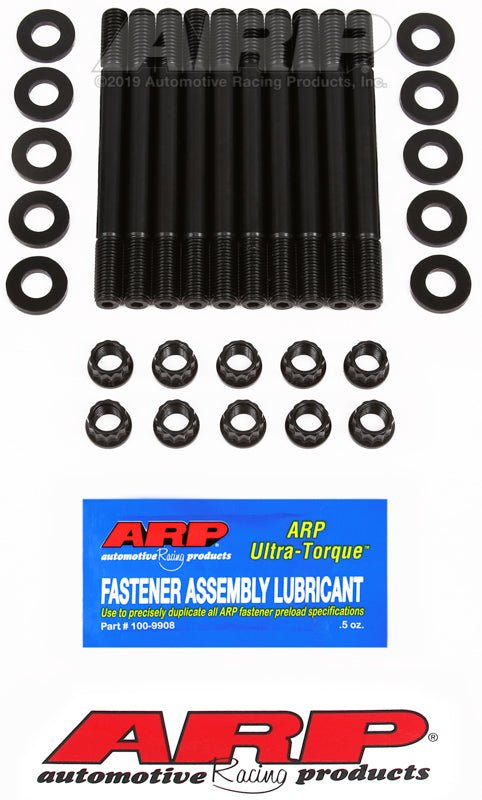 ARP Saturn 1.9L 2 - Bolt Main w/ 1/2 inch straps Main Stud Kit / Nissan KA24DE Head Stud Kit - BLOX Racing