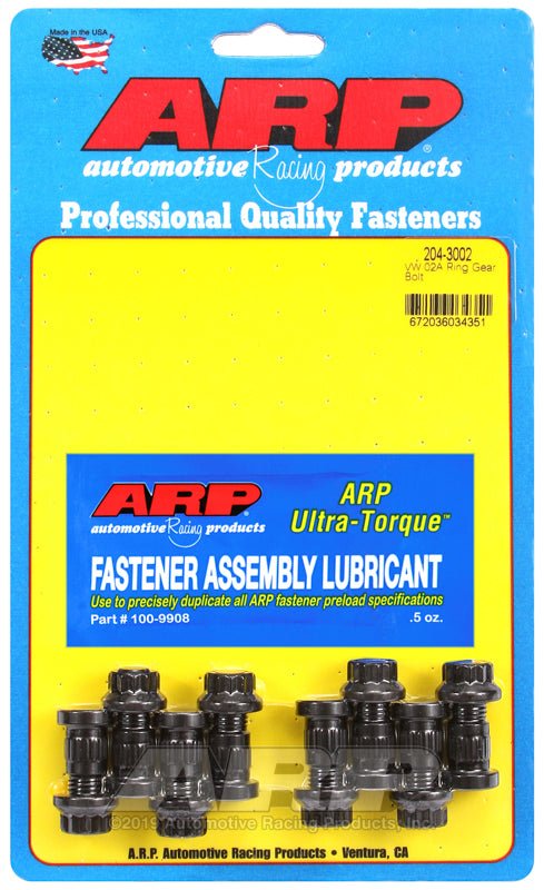 ARP VW 02A M10 Ring Gear Bolt Kit - BLOX Racing