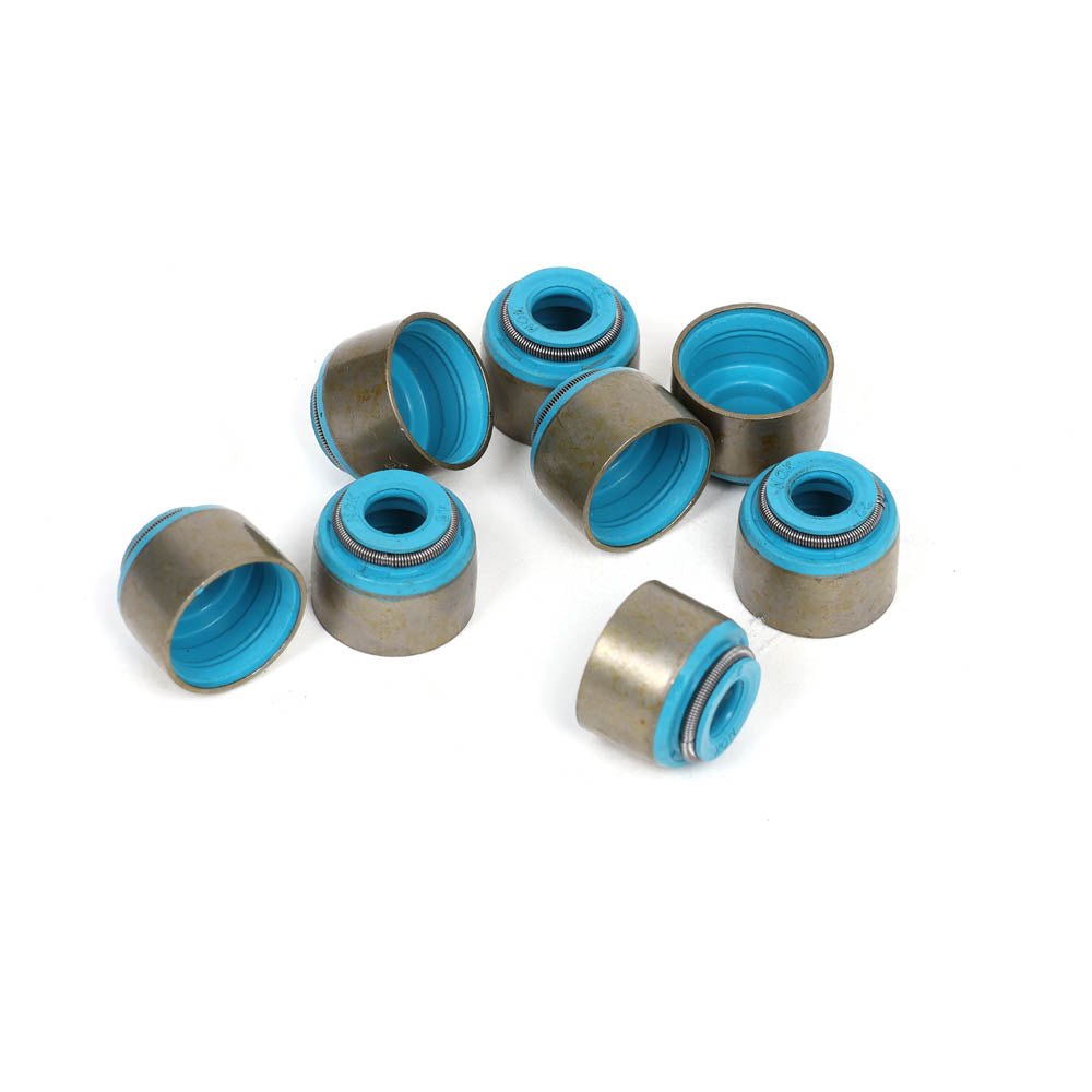 BLOX Racing 5.5mm Valve Stem Seals Blue FKM B/H/K Series - Intake & Exhaust - BLOX Racing