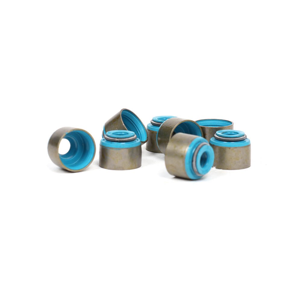 BLOX Racing 5.5mm Valve Stem Seals Blue FKM B/H/K Series - Intake & Exhaust - BLOX Racing